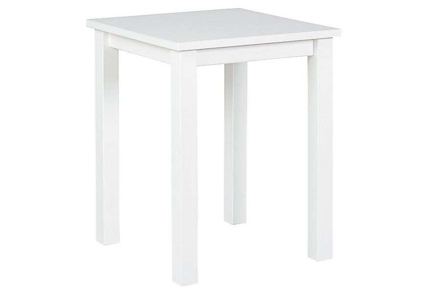 Inter Link Beistelltisch CHILLY HOME, Weiß, Kiefernholz massiv, B 45 x H 55 günstig online kaufen