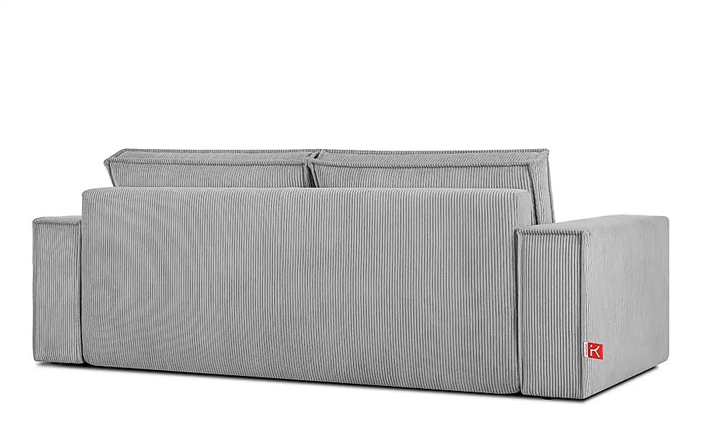 KONSIMO Einzelsofa  Napi ¦ grau ¦ Maße (cm): B: 244 H: 89 Polstermöbel > So günstig online kaufen