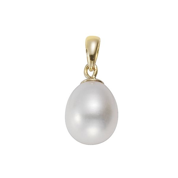 Vivance Kettenanhänger 585/- Gelbgold Süßwasserzuchtperle 8-8,5mm günstig online kaufen
