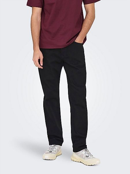 ONLY & SONS Regular-fit-Jeans ONSEDGE STRAIGHT BROMO 0017 DOT DNM NOOS günstig online kaufen