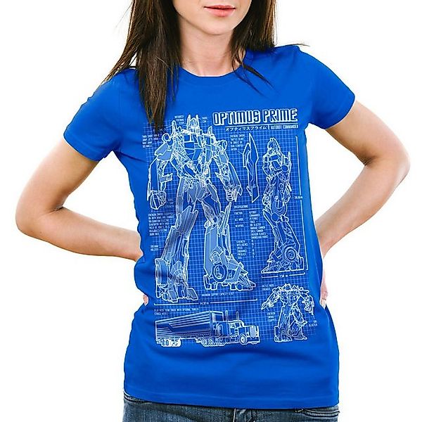 style3 T-Shirt Optimus Prime blaupause autobot günstig online kaufen