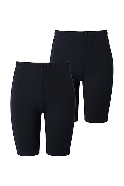 Studio Untold Leggings Radler Doppelpack schmales Bein elastischer Bund (2- günstig online kaufen