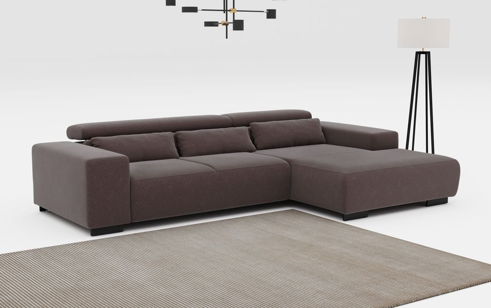 COTTA Ecksofa Side L-Form, mit Kopfteilverstellung günstig online kaufen