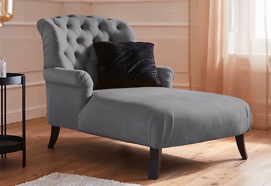 Home affaire Loveseat »Amiens Sessel Loungesessel« mit wunderschöner Knopfh günstig online kaufen