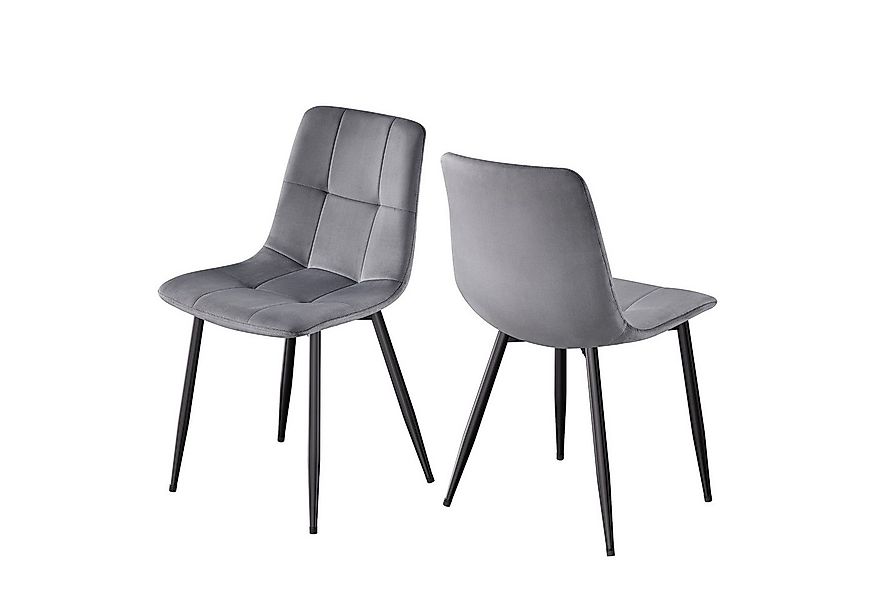 VASAGLE Esszimmerstuhl Sessel mit verstellbaren Füßen, für Wohnzimmer (2 St günstig online kaufen