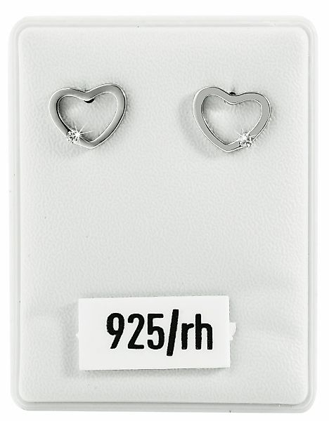 Adelia´s Paar Ohrhänger "Damen Ohrringe – Ohrstecker aus 925 Silber mit Zir günstig online kaufen