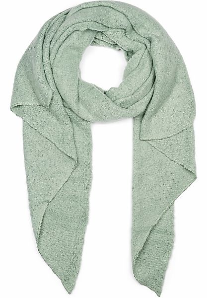 styleBREAKER XXL-Schal "Asymmetrischer unifarbener Web Schal" 1 Stk. günstig online kaufen