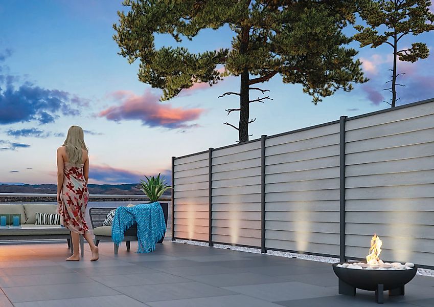 Tetzner & Jentzsch Sichtschutzelement "Sacramento" langlebig, witterungsbes günstig online kaufen