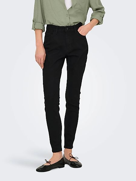 JDY Skinny-fit-Jeans "JDYMOON HW SKINNY JEANS BLACK DNM NOOS" günstig online kaufen