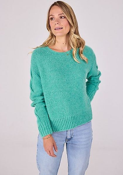 Lieblingsstück Rundhalspullover AmairaL mit Zopfmuster am günstig online kaufen
