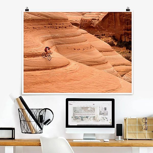 Poster Natur & Landschaft - Querformat Canyon Down Hill günstig online kaufen
