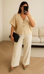 Worldclassca Strickjacke WORLDCLASSCA Strickjacke kurzarm Cardigan günstig online kaufen