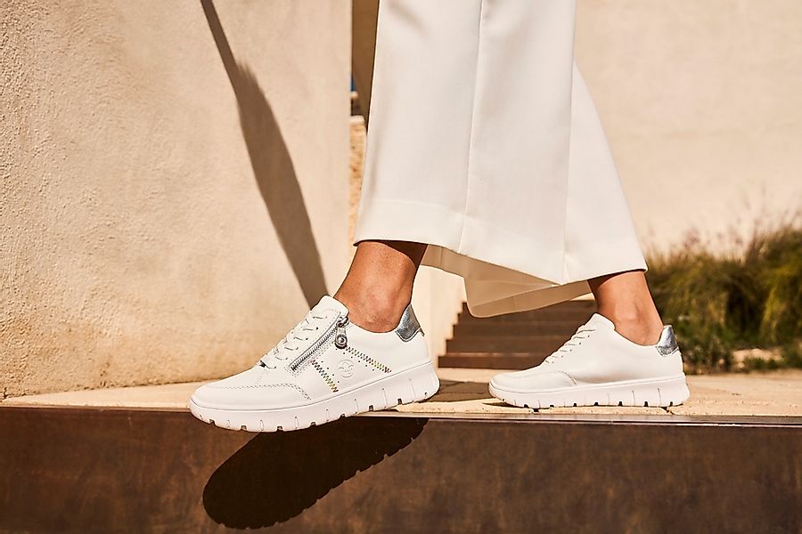 Rieker Sneaker, Schnürschuh, Halbschuh, Freizeitsneaker, seitlicher günstig online kaufen