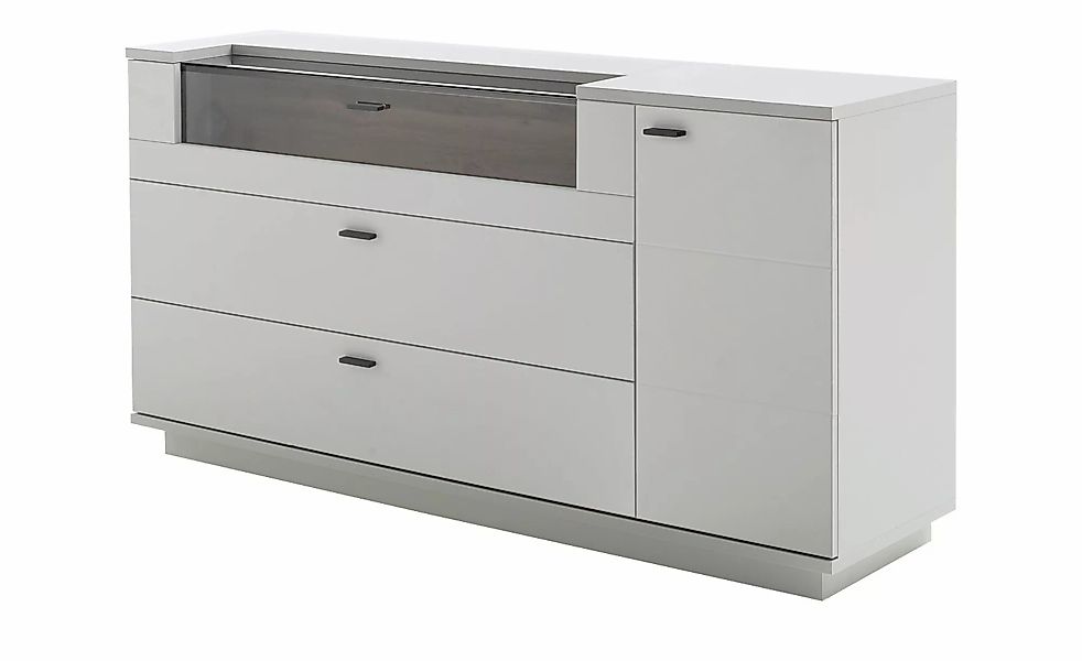 uno Sideboard  Sarbonne ¦ grau ¦ Maße (cm): B: 165 H: 85 T: 44 Kommoden & S günstig online kaufen