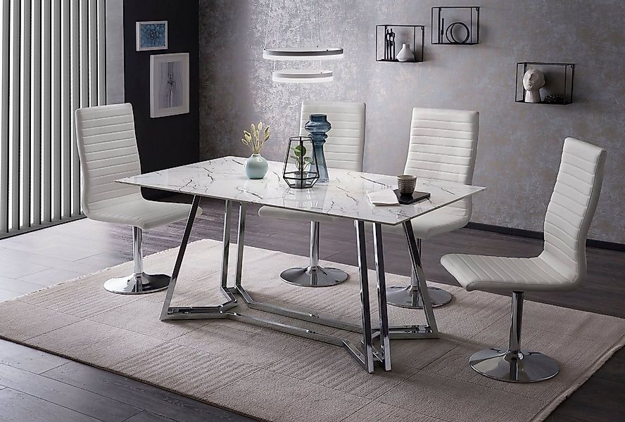 SalesFever Esstisch Design Tisch für gemütliche Abende, Eleganz trifft Desi günstig online kaufen