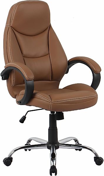 OTTO home Chefsessel "Veronika, Bürostuhl," () komfortabel gepolstert, Kuns günstig online kaufen