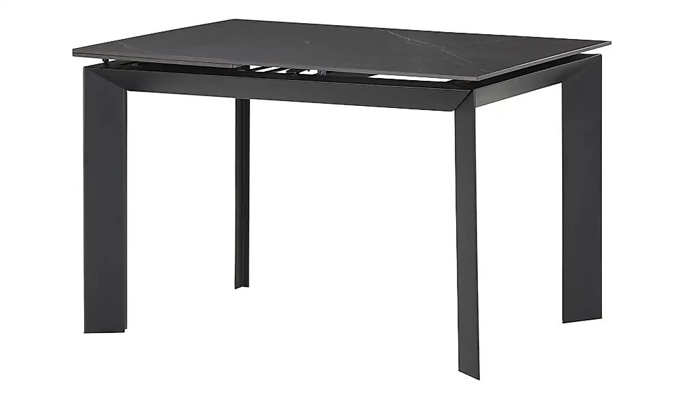 uno Keramiktisch ausziehbar Grazia ¦ grau ¦ Maße (cm): B: 80 H: 76 Tische > günstig online kaufen