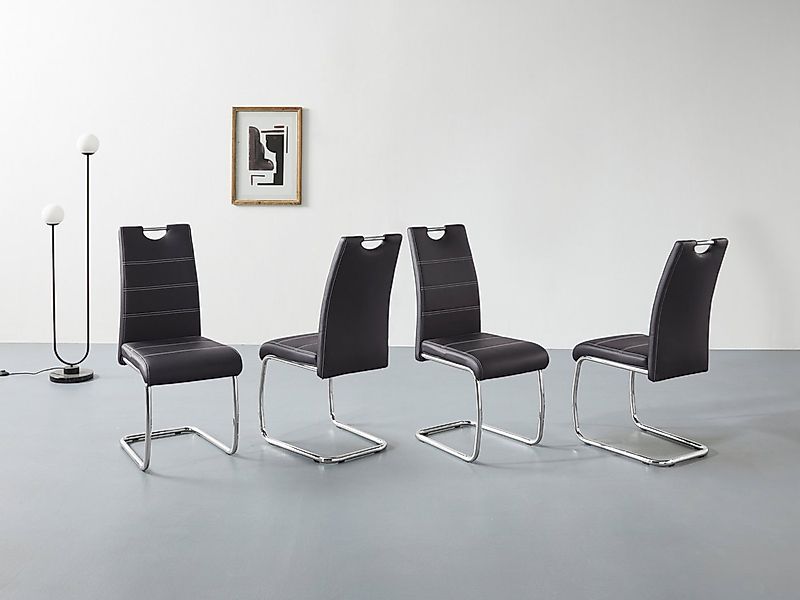 HELA Freischwinger Flora, Esszimmerstühle (Set, 1 St), Schwingstuhl Set: 1, günstig online kaufen