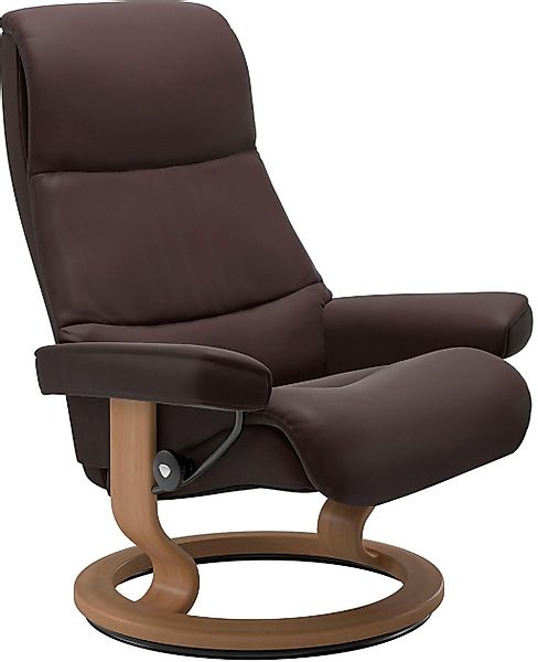 Stressless® Relaxsessel »View«, (Set, Relaxsessel mit Hocker), mit Classic günstig online kaufen