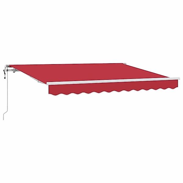 vidaXL Einziehbare Markise Rot 350 x 200 cm Stoff 3329749 günstig online kaufen