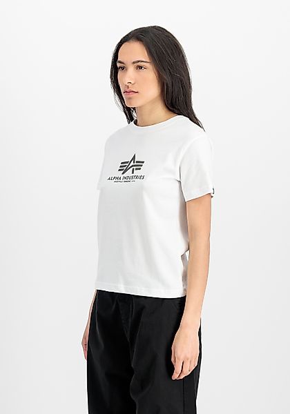 Alpha Industries T-Shirt "Basic T-Shirt BL Puff Print W" günstig online kaufen