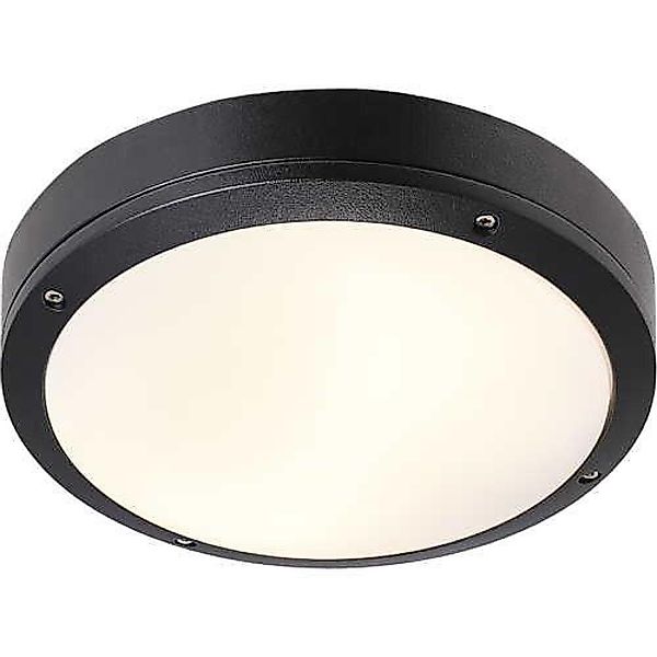 Runde Deckenleuchte Desi schwarz 2xE27 280 günstig online kaufen