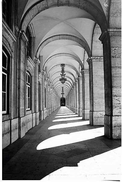 Reinders Poster "Säulenportal Gebäude - Fotografie - Kunst" 1 Stk. tlg. günstig online kaufen