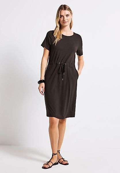 STREET ONE Jerseykleid, mit Tunnelzug an der Taille günstig online kaufen