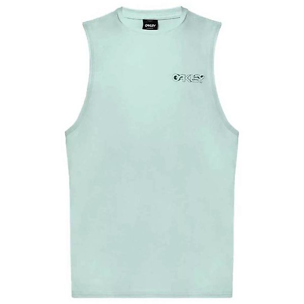 Oakley Apparel Interstellar Great Wave Ärmelloses T-shirt M Bay Green günstig online kaufen
