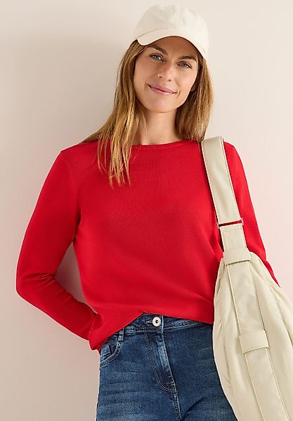 CECIL Strickpullover mit feinem Detail an günstig online kaufen