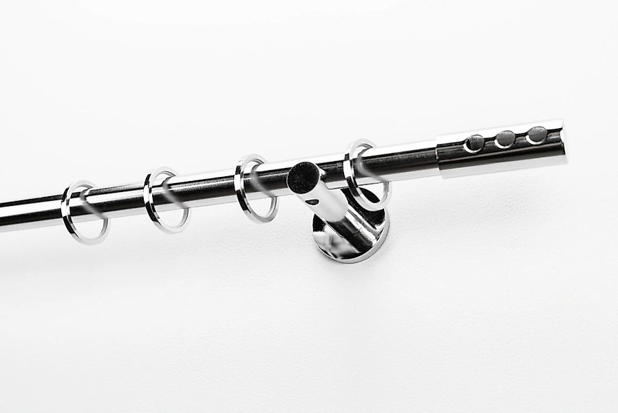 GARESA Gardinenstange "EASY" Ø 20 mm 1 läufig-läufig Wunschmaßlänge Vorhang günstig online kaufen