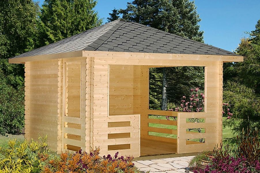 Palmako Gartenhaus "Pavillon Julie", naturbelassen günstig online kaufen