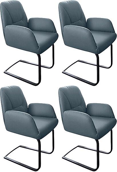 W.SCHILLIG Freischwinger »ole« (Set) 4 Stk.2er- oder 4er-Set, Gestell in Sc günstig online kaufen