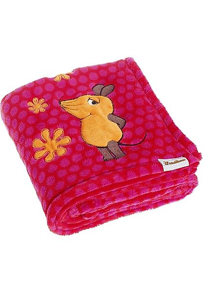 Babydecke Fleece-Decke DIE MAUS, Playshoes günstig online kaufen