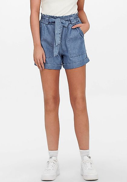 ONLY Shorts "ONLBEA SMILLA HW PB LOOSE DNM SHORTS" im Denim Look günstig online kaufen