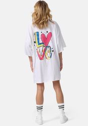 Worldclassca T-Shirt Worldclassca Oversized LOVE Print günstig online kaufen