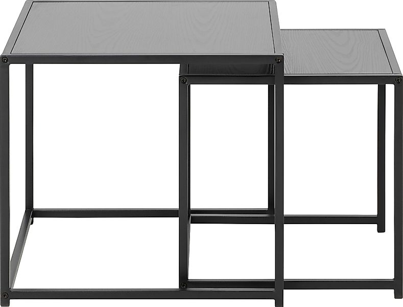 ACTONA GROUP Beistelltisch, (Set, 2 St.), Metallrahmen, Industrie-Look und günstig online kaufen