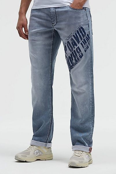 CAMP DAVID Comfort-fit-Jeans aus Sweatmaterial günstig online kaufen