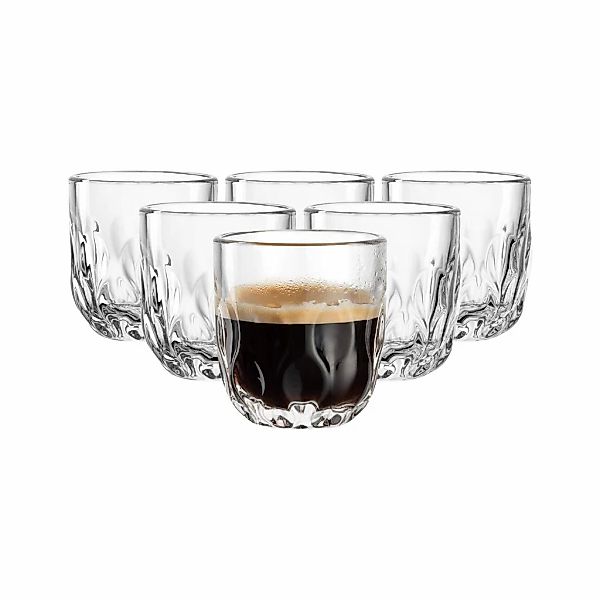 LEONARDO Espressoglas "Espressogläser (3) Gocce 60 ml 6er Set transparent" günstig online kaufen