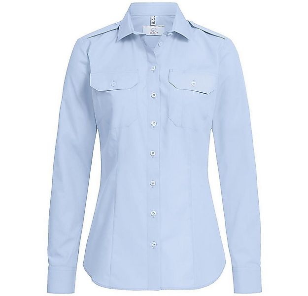 GREIFF Langarmbluse Greiff SIMPLE Damen Pilotbluse Langarm Kent Regular-Fit günstig online kaufen