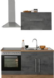 KOCHSTATION Küchenzeile KS-Samos, Breite 160 cm, günstig online kaufen