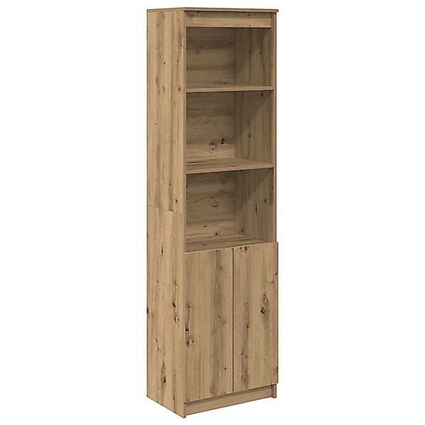 vidaXL Highboard Artisan-Eiche 50x35x180 cm Holzwerkstoff 3328470 günstig online kaufen
