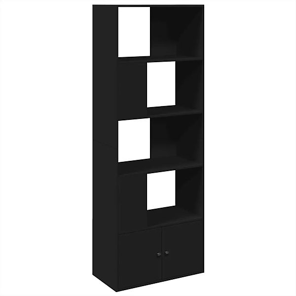 vidaXL Bücherregal Schwarz 70x36x189 cm Holzwerkstoff 3295318 günstig online kaufen
