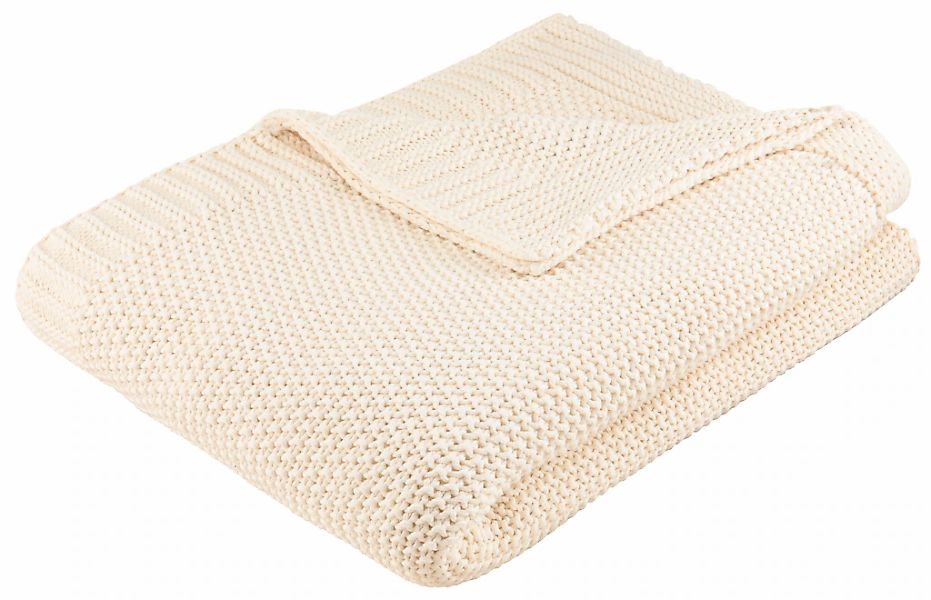 OTTO home Wohndecke "Phelon" Strickmuster, modern und pflegeleicht, verschi günstig online kaufen