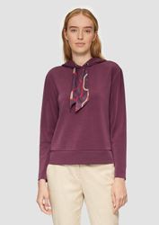 s.Oliver Sweatshirt Sweatshirt Sweatshirt mit Satinfutter günstig online kaufen