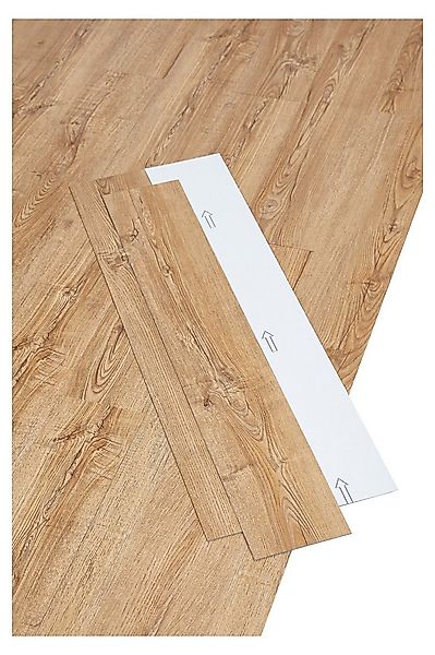 misento Designboden Vinylboden selbstklebend in Holzoptik, 32 St., 32 PVC P günstig online kaufen