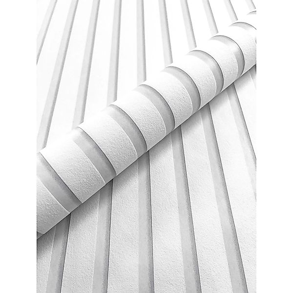 Newroom Vliestapete Baker White Paneele Skandinavisch FSC® günstig online kaufen