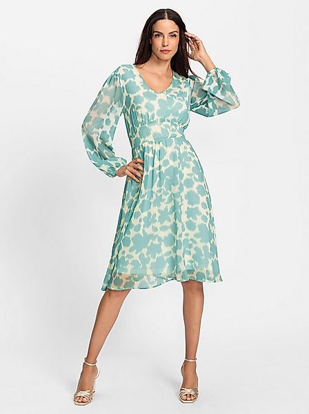 heine Etuikleid Druck-Kleid Langarm günstig online kaufen