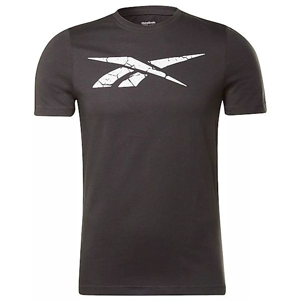 Reebok Elevated Vector Kurzärmeliges T-shirt S Black günstig online kaufen
