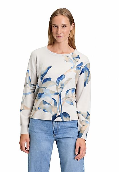 Betty Barclay Strickpullover "Betty Barclay Damen Strickpullover mit Print" günstig online kaufen